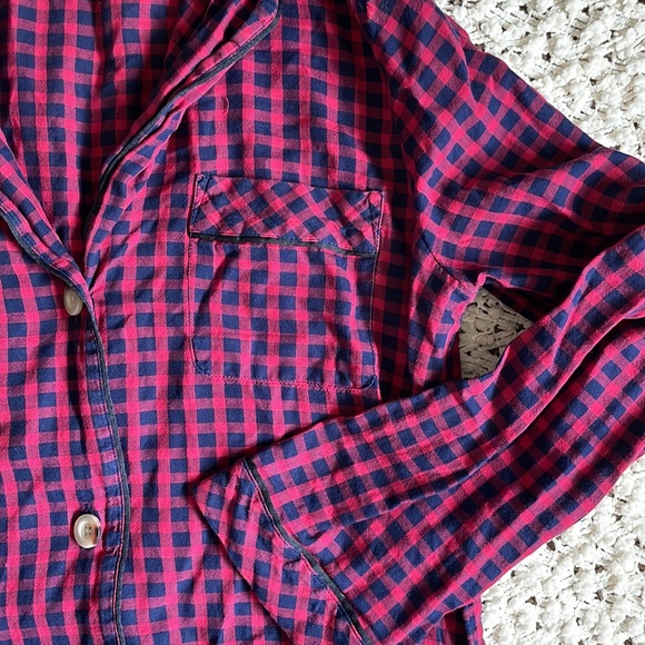 😴 Madewell Bedtime Nightshirt in Gingham Check 😴 - Picture 5 of 8